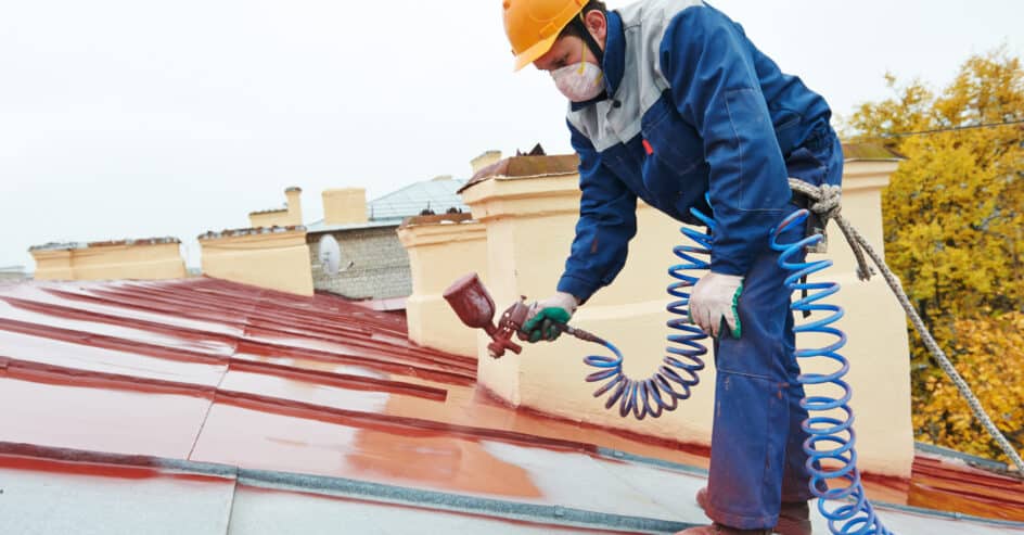 Commercial Roof Coating by Big Easy Roof Team